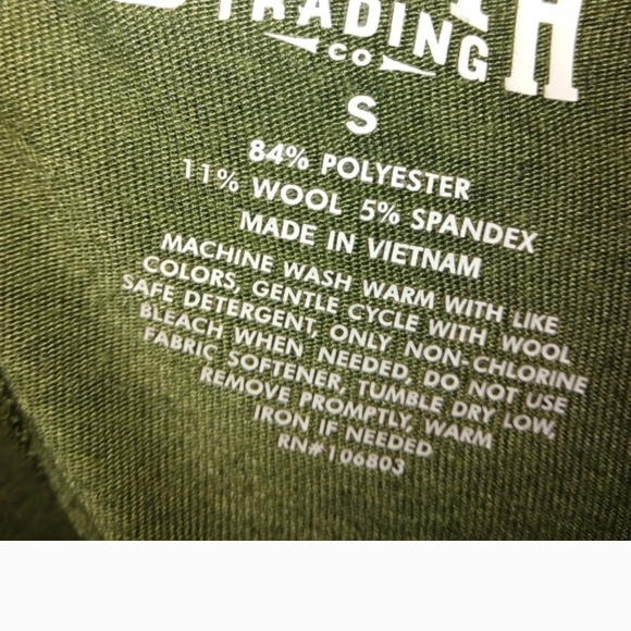 Duluth Green Hooded Long Sleeve Top - Picture 3 of 3